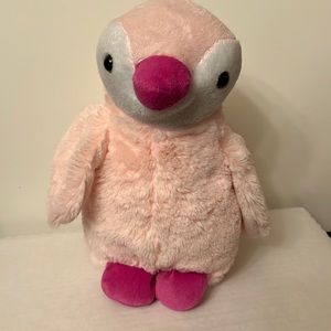 Wishpets 2006 Bebe Pastel Pink Penguin Stuffed Animal Beanbag Plush